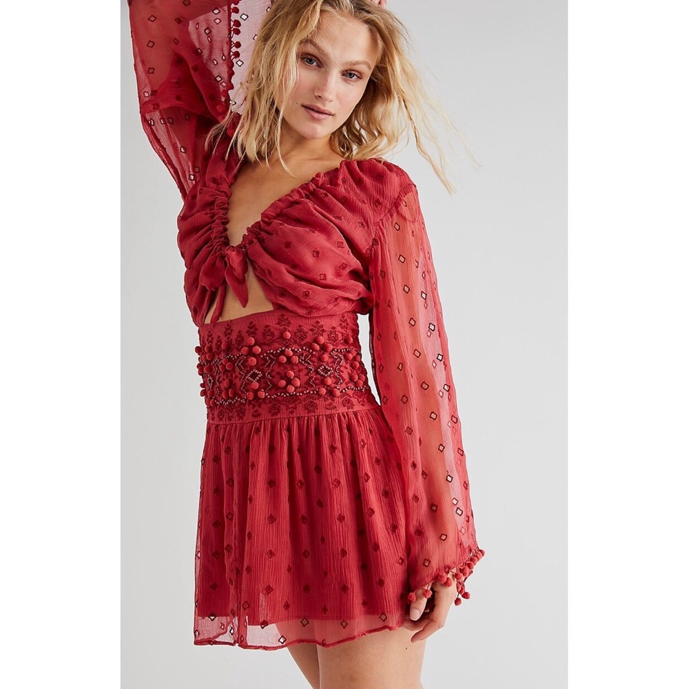 Free People Della Sole Mini Dress - Picture 4 of 4